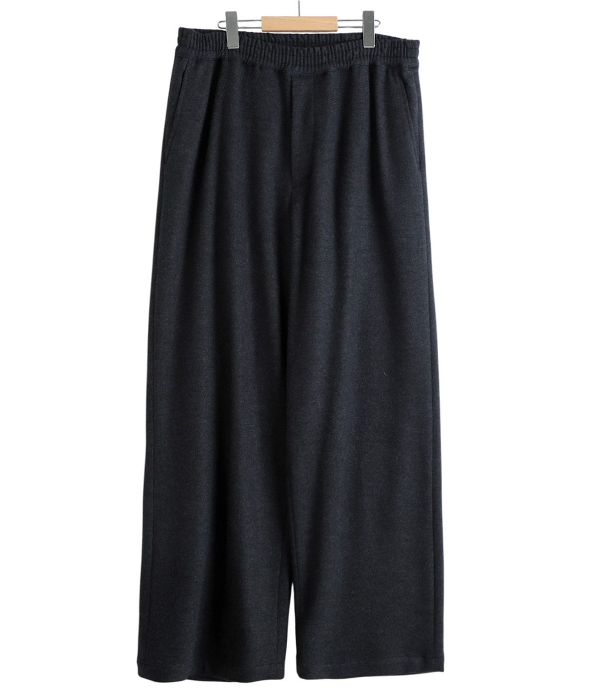 Wool Smooth Flannel Easy Wide Pants サイズ1 Wool Smooth Flannel Easy Wide Pants / GRAY | Graphpaper (MEN