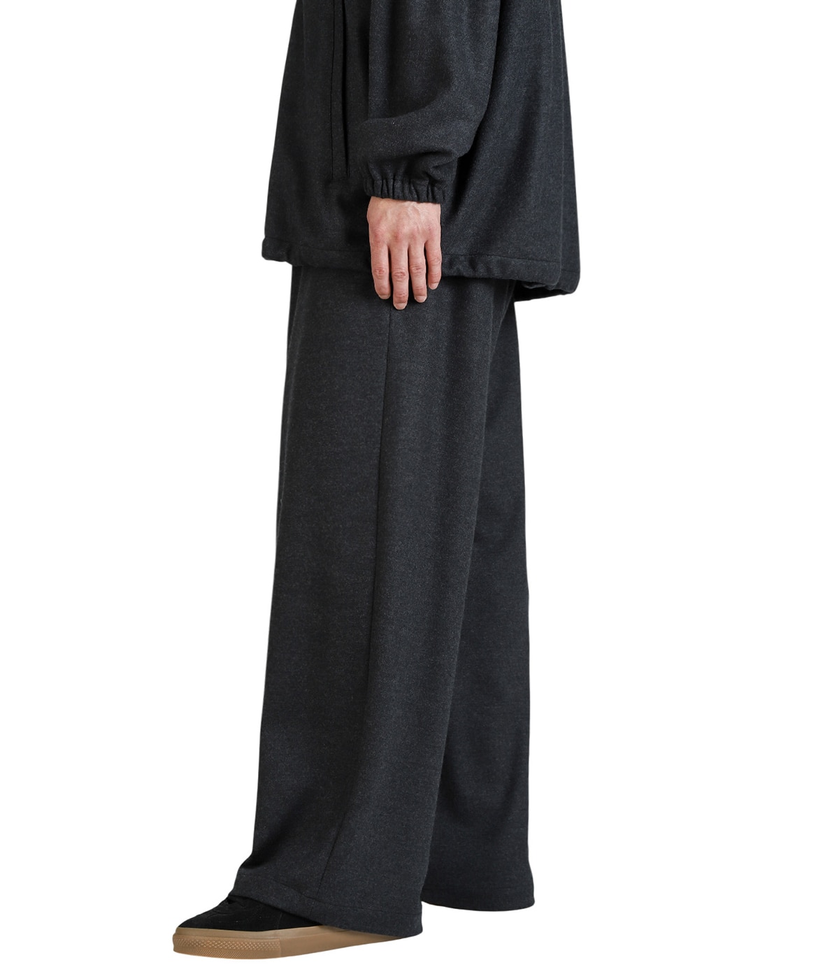 Wool Smooth Flannel Easy Wide Pants | Graphpaper(グラフ