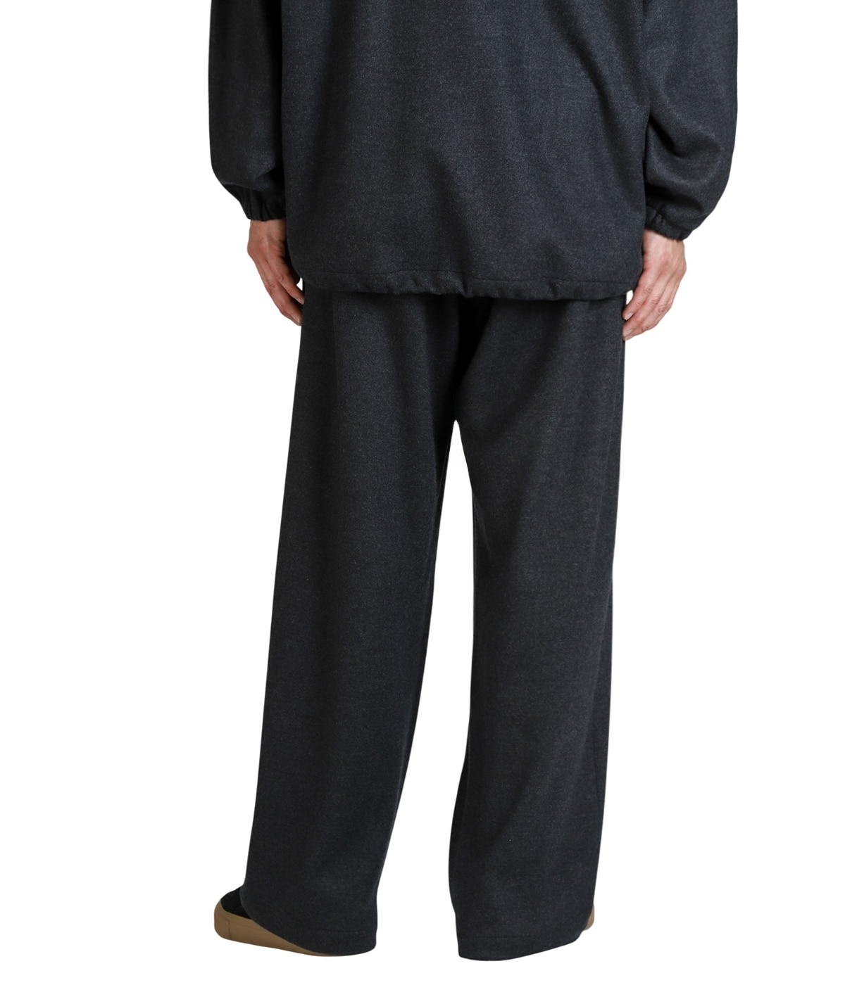 Wool Smooth Flannel Easy Wide Pants | Graphpaper(グラフ