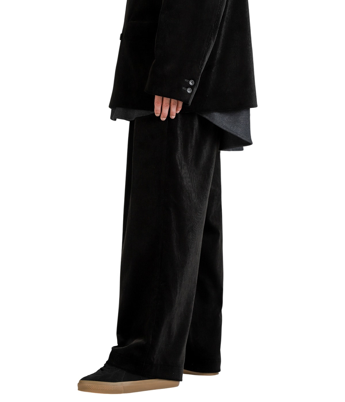 Suvin Corduroy Wide Straight Trousers | Graphpaper(グラフペーパー