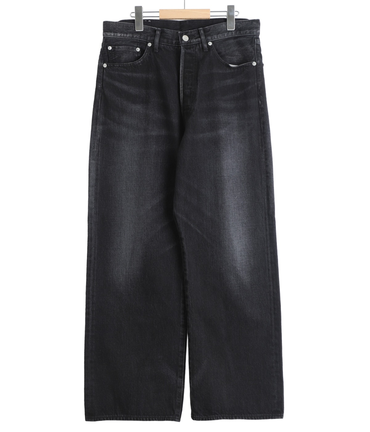 Selvage Denim Five Pocket Wide Straight Pants | Graphpaper(グラフ