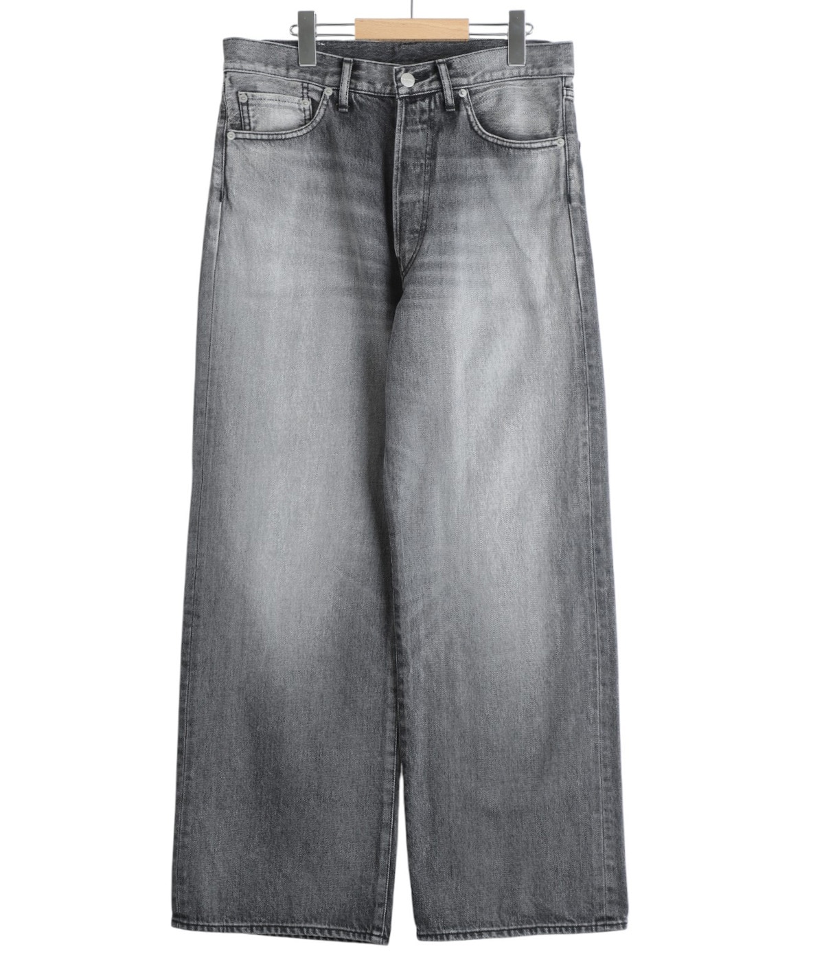 Selvage Denim Five Pocket Wide Straight Pants | Graphpaper(グラフ