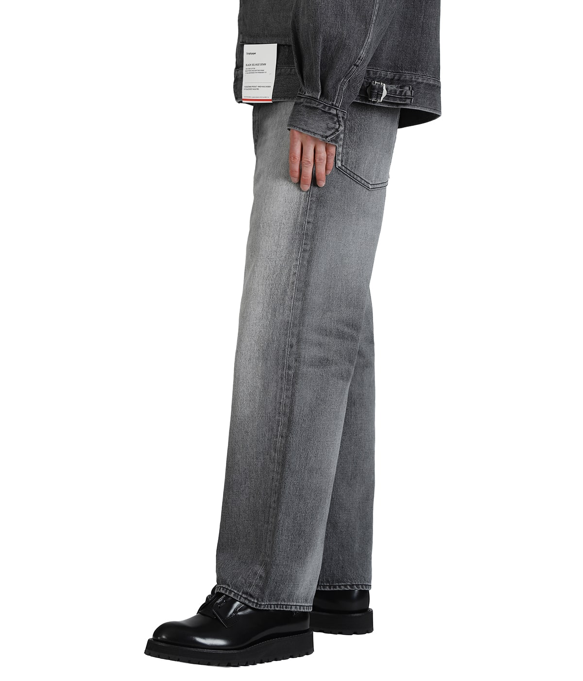 Selvage Denim Five Pocket Wide Straight Pants | Graphpaper(グラフ