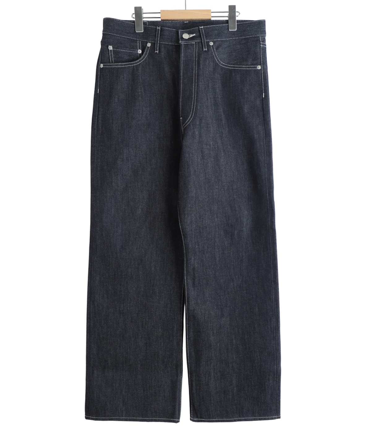 Selvage Denim Five Pocket Wide Straight Pants | Graphpaper(グラフ
