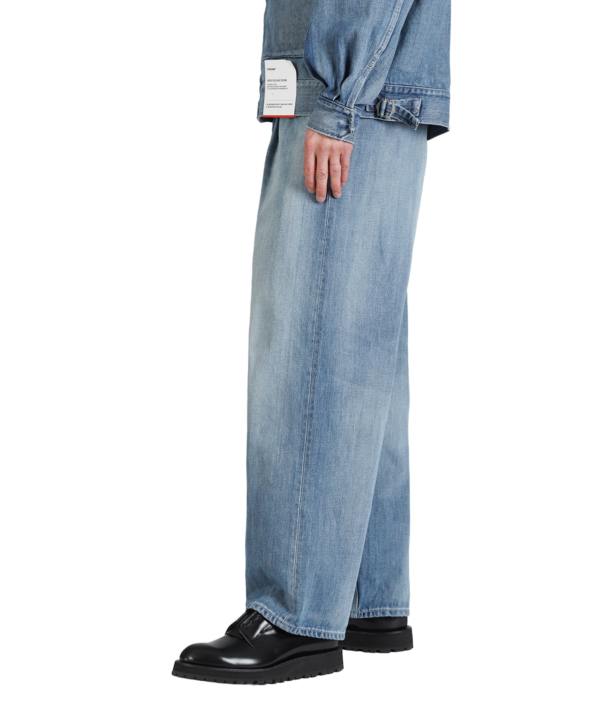 パンツ Graphpaper Selvage Two Tuck Tapered 1 Selvage Denim Two Tuck Pants | Graphpaper(グラフペーパー) / パンツ