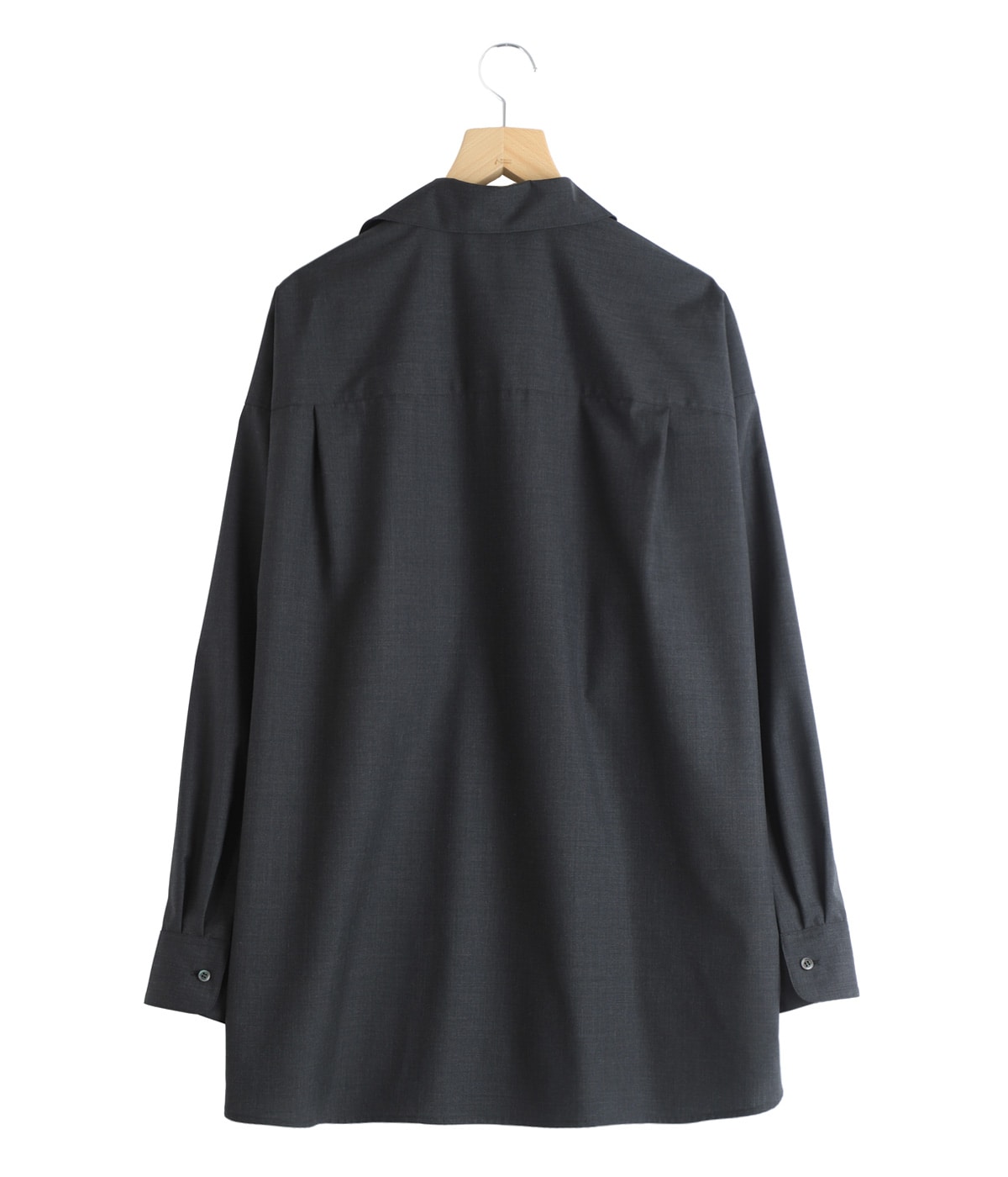 Fine Wool Heather L/S Skipper Shirt | Graphpaper(グラフペーパー