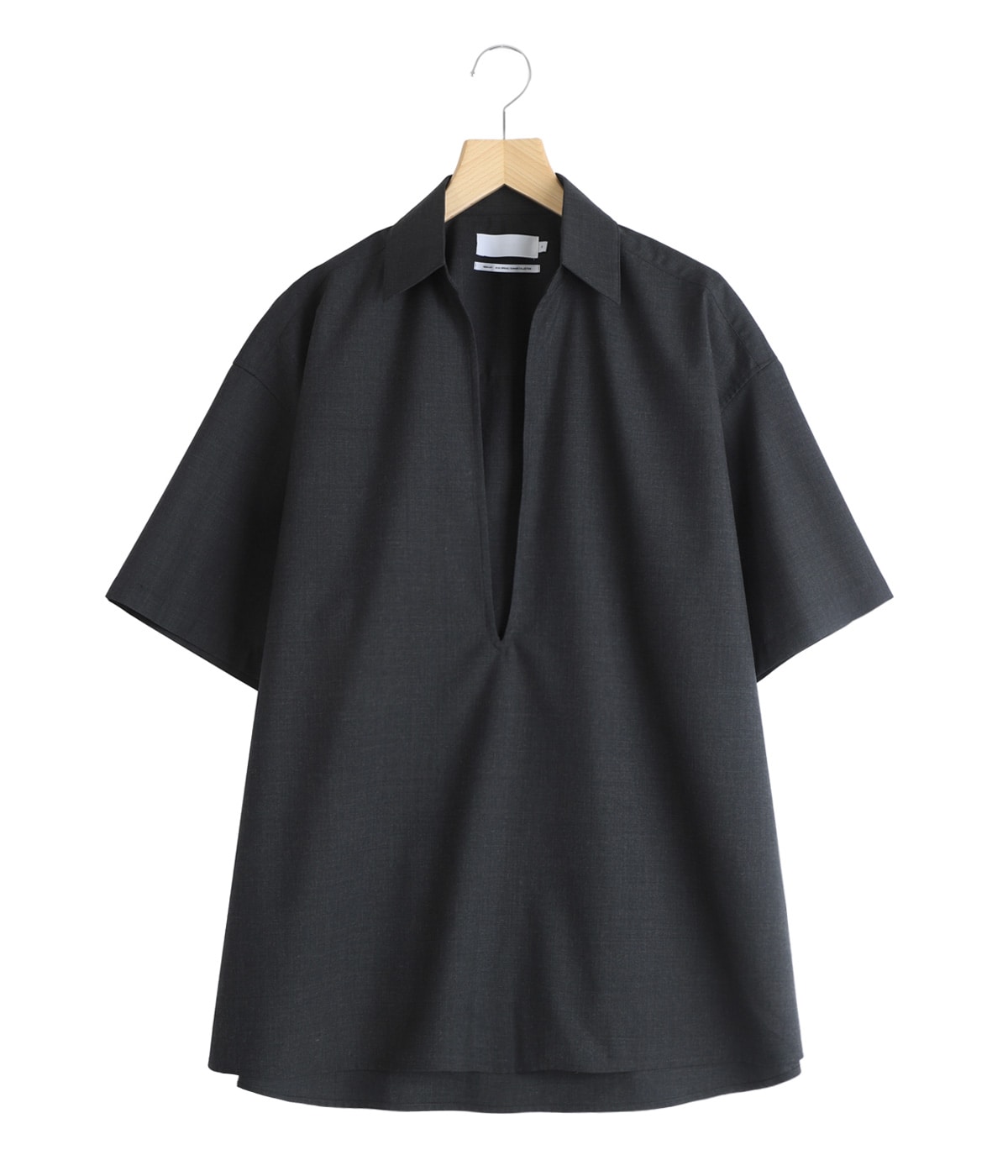 Fine Wool Heather S/S Skipper Shirt | Graphpaper(グラフペーパー