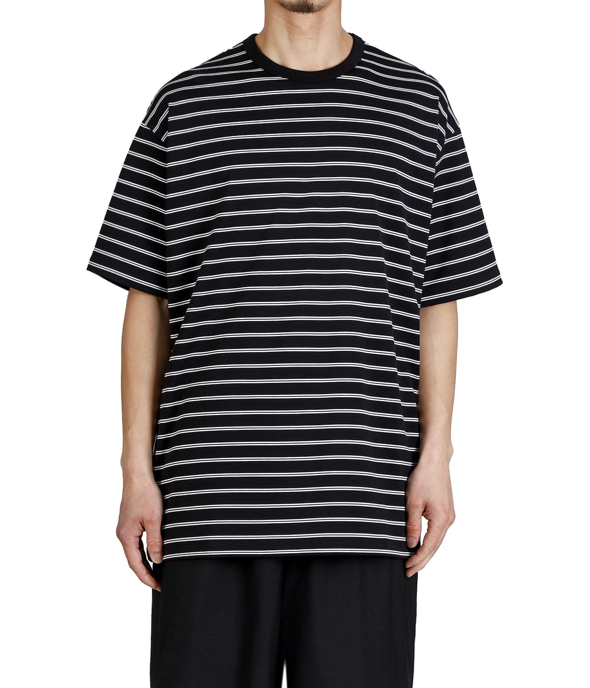 Tri Spun Border S/S Tee | Graphpaper(グラフペーパー) / トップス