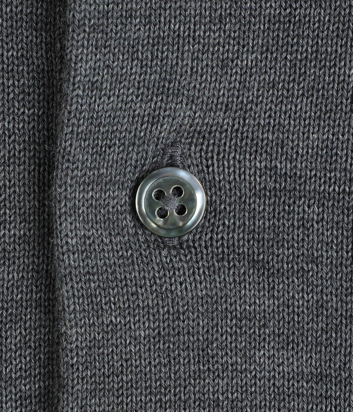 Suvin High Gauge Knit Oversized L/S Polo | Graphpaper(グラフ