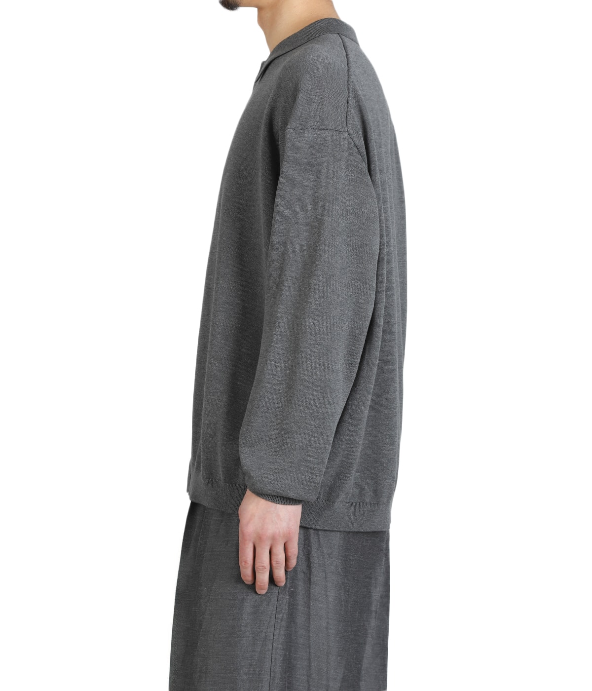 Suvin High Gauge Knit Oversized L/S Shirts | Graphpaper(グラフ