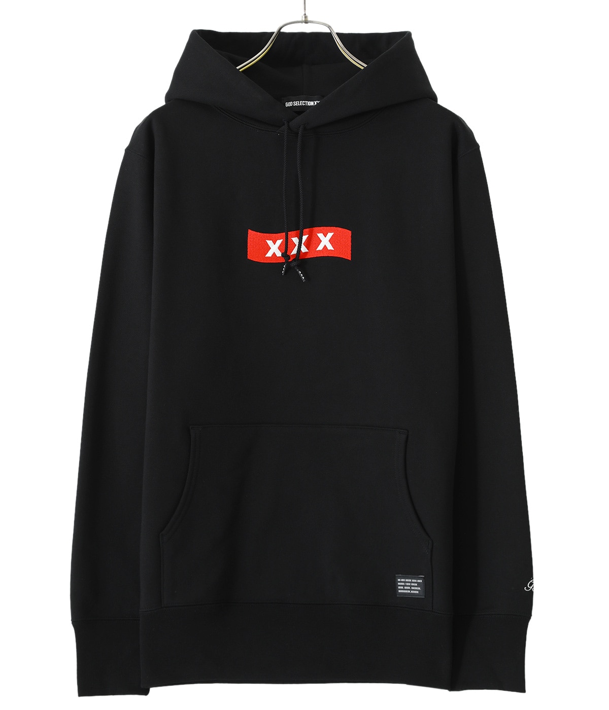 GOD SELECTION XXX パーカー コットン Ｌ新品 GOD SELECTION XXX◇パーカー/L/コットン/BLK/無地 : セカンド