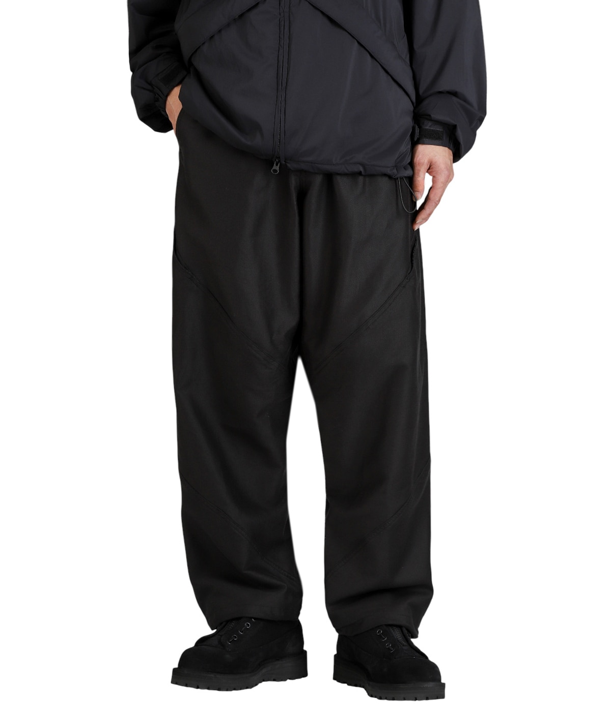 Cotton Silk Blend Helicoid Wide Pants | Goldwin 0(ゴールドウイン