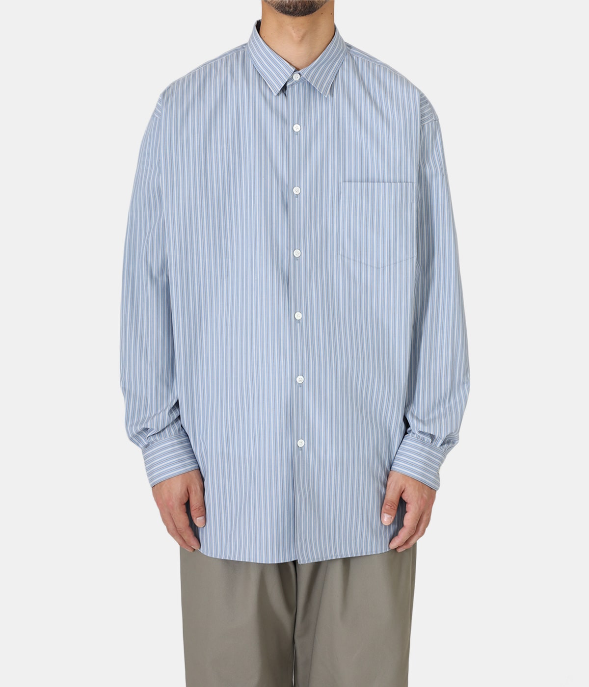 青*様 LENO 長袖シャツ STANDARD SHIRT【STRIPE】 | LENO(リノ) / トップス 長袖シャツ