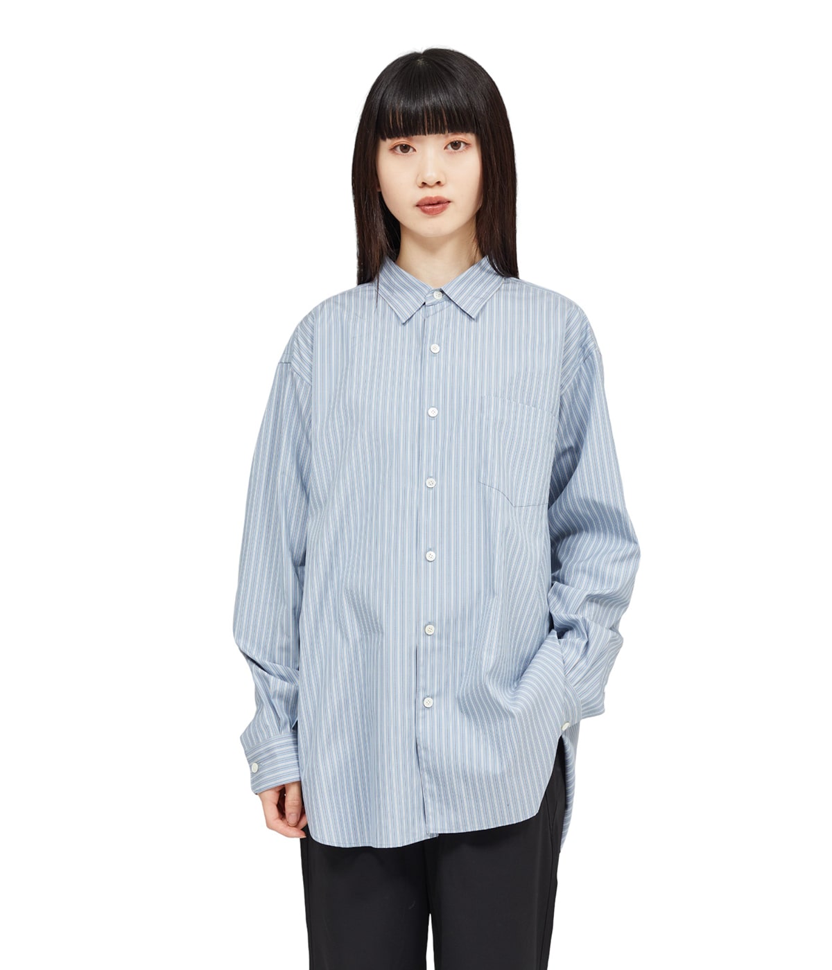 青*様 LENO 長袖シャツ STANDARD SHIRT【STRIPE】 | LENO(リノ) / トップス 長袖シャツ