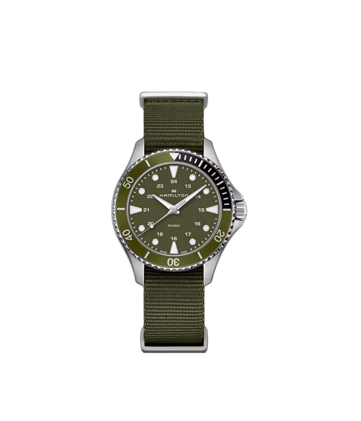 ハミルトン カーキネイビー スキューバ グレー H822110 クォーツ 稼動品 カーキネイビースキューバ 37MM QUARTZ | HAMILTON(ハミルトン