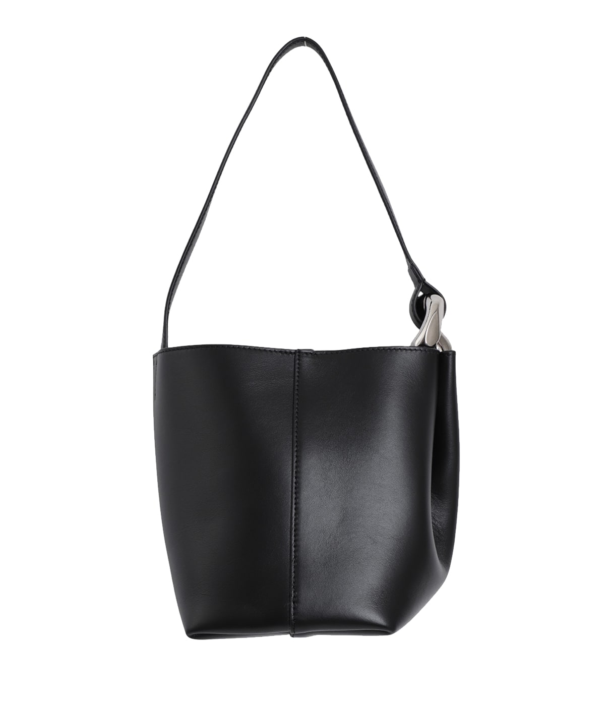 【関税込み】JW Anderson ブラック JWA Corner バケットバッグ THE JWA CORNER SMALL BUCKET | JW ANDERSON(ジェイダブリュー