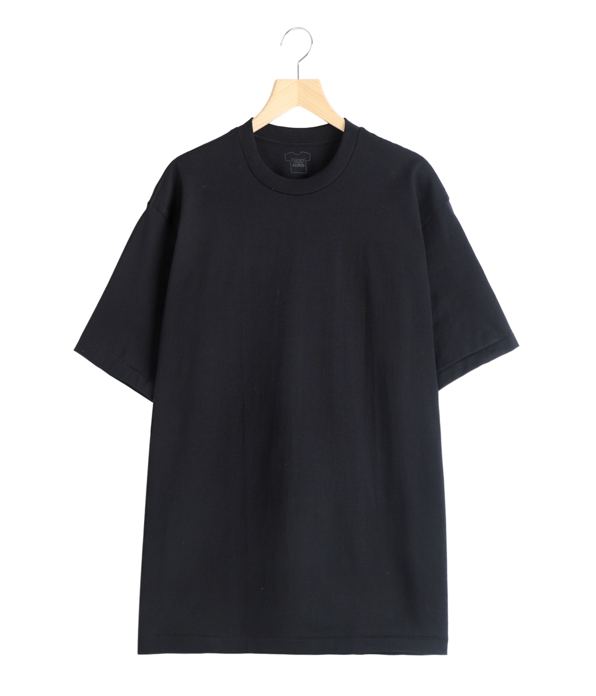 1P Hanes T-SHIRTS KURO クルーネック Tシャツ | Hanes(ヘインズ