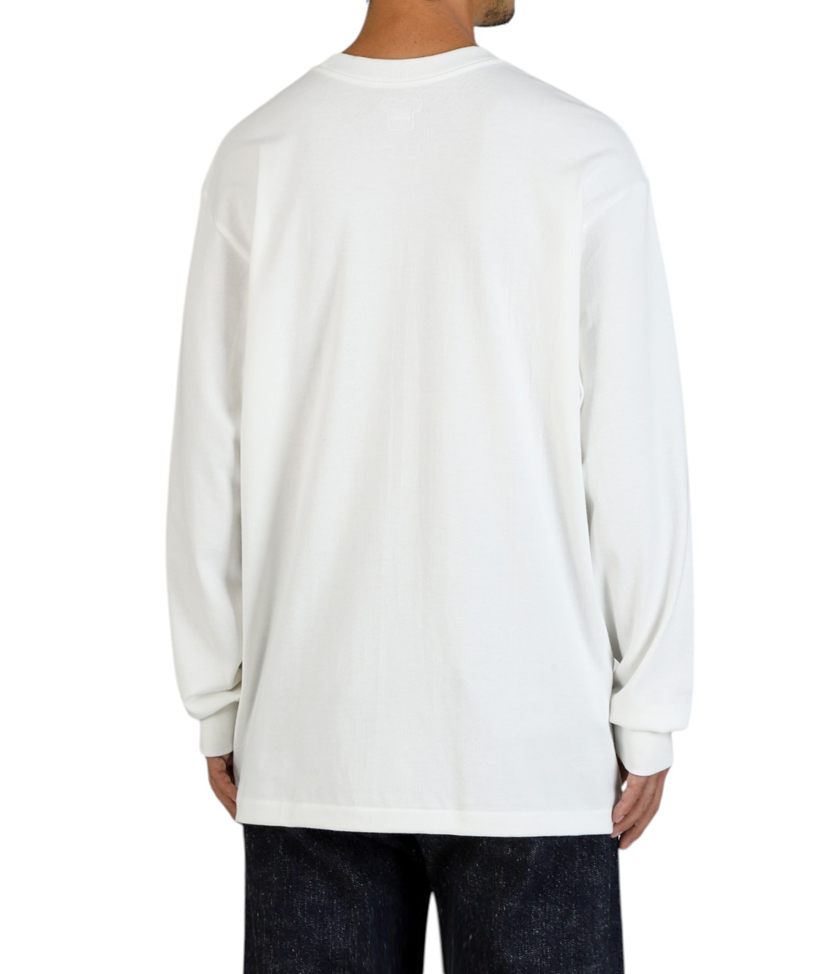 1P Hanes T-SHIRTS SHIRO クルーネックロングスリーブTシャツ | Hanes