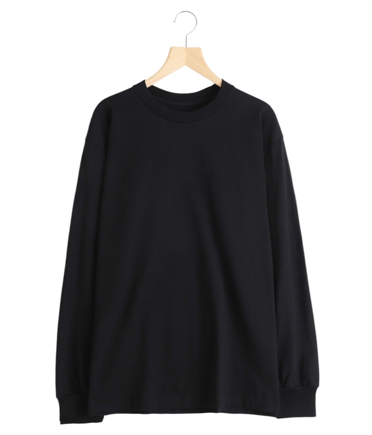 1P Hanes T-SHIRTS KURO クルーネックロングスリーブTシャツ | Hanes