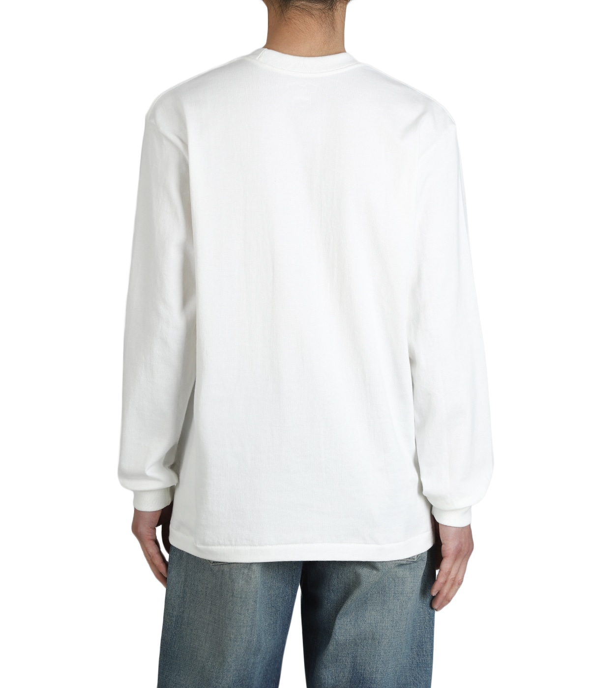 1P Hanes T-SHIRTS SHIRO クルーネックロングスリーブTシャツ | Hanes