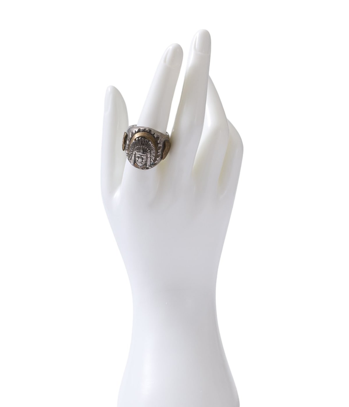 MEX RING OVAL RING #INDIAN HEAD2 | HTC(エイチティーシー