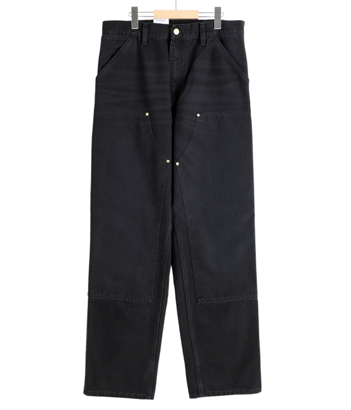 Carhartt ワークパンツ 32x32 ブラック ビンテージ カーハート Carhartt DOUBLE FRONT WORK DUNGAREE ダック