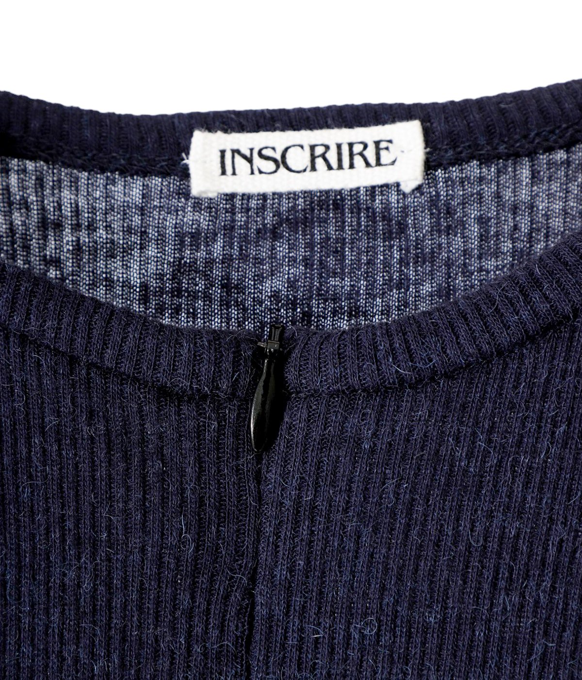 INSCRIRE / アンスクリア | ONLY ARK 別注 Open L/S Tee ニット | M | ダークネイビー | レディース INSCRIRE / アンスクリア | ONLY ARK 別注 Open L/S Tee ニット