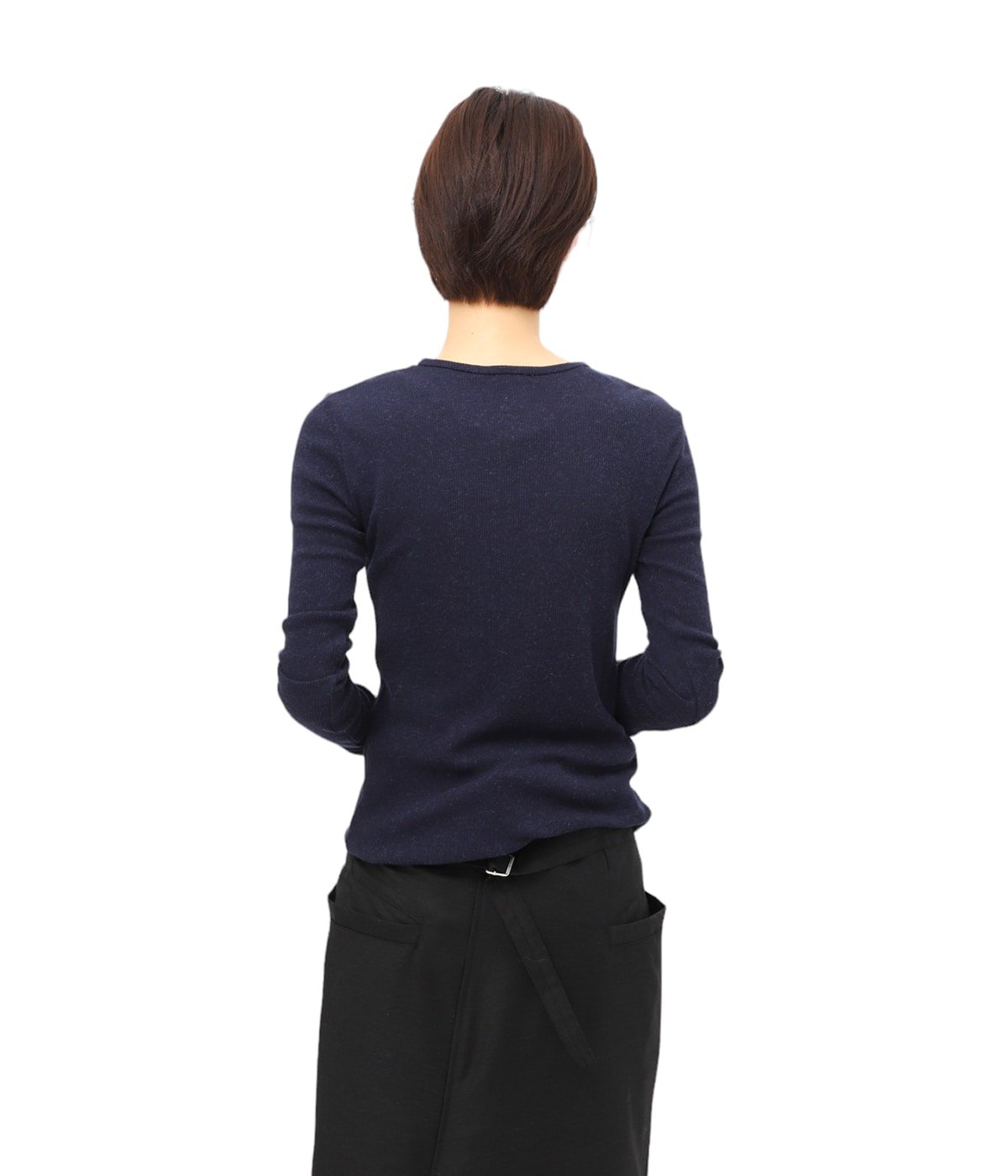レディース】別注 Open L/S Tee | INSCRIRE(アンスクリア