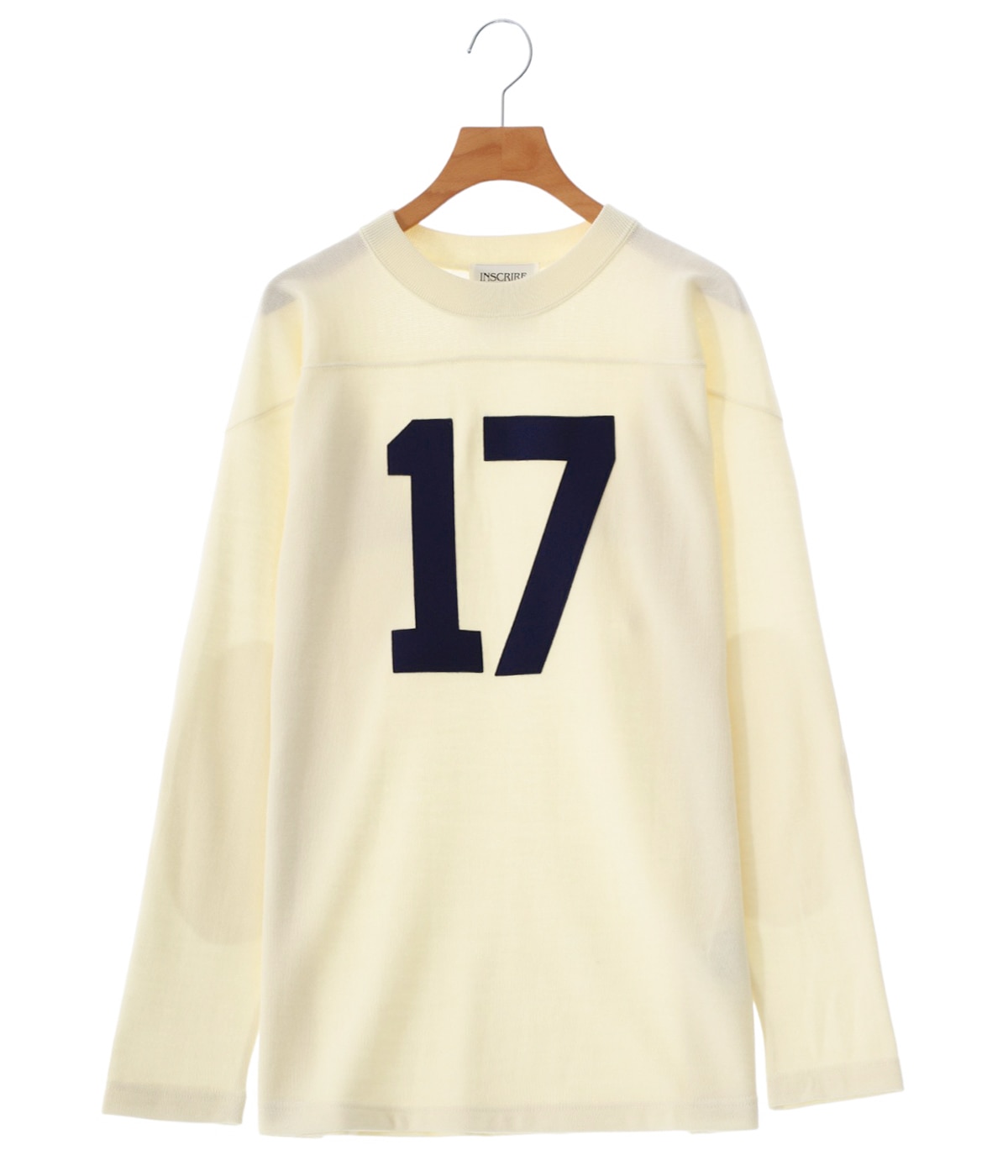 【新品】INSCRIRE Football Tee:カットソー レディース】Football Tee | INSCRIRE(アンスクリア) / トップス