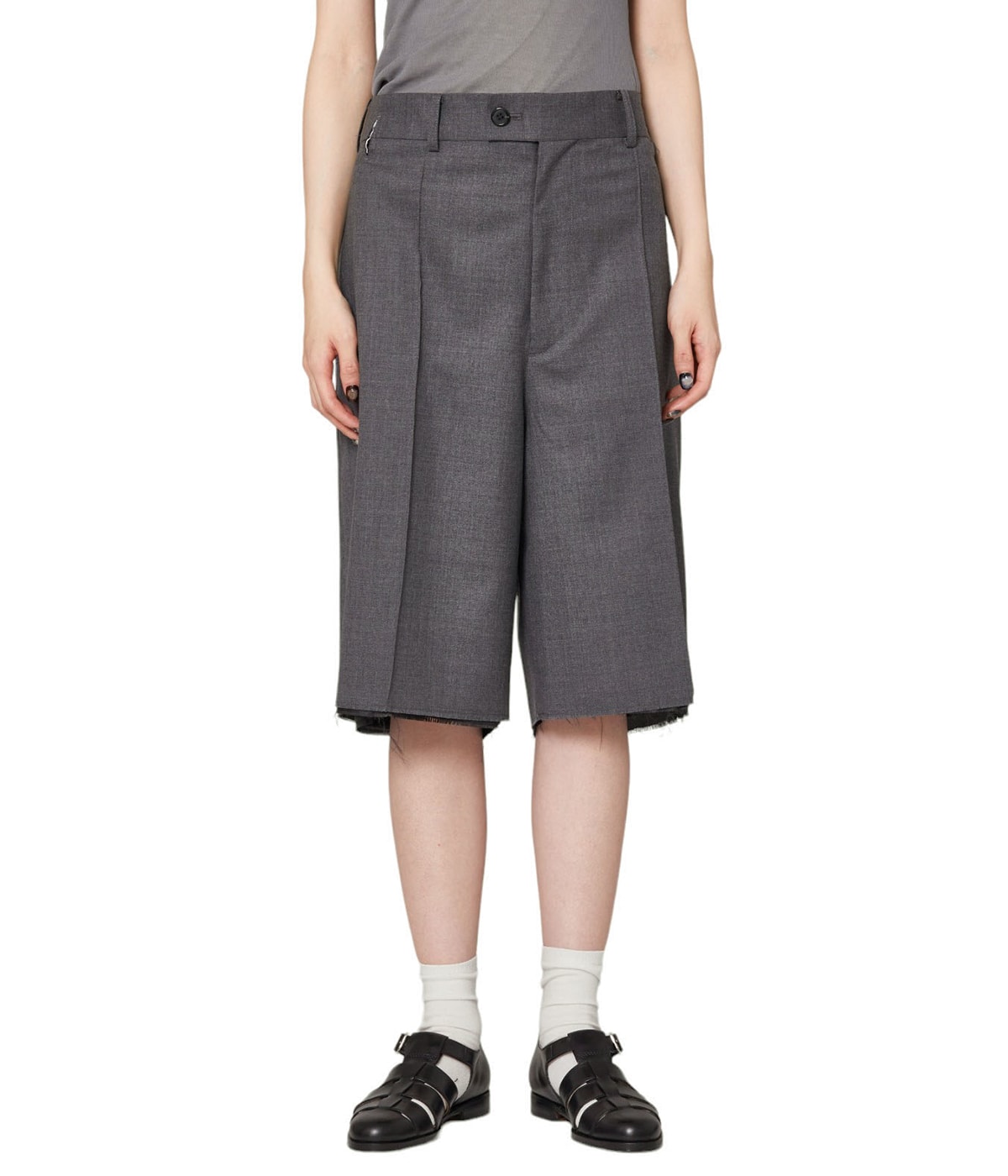 レディース】Over Short Pants | INSCRIRE(アンスクリア