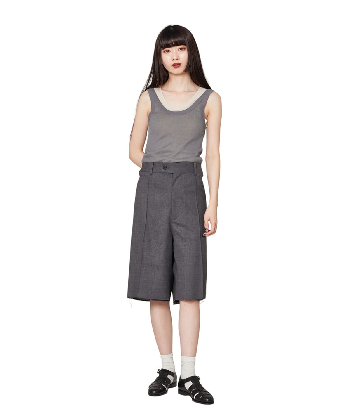 レディース】Over Short Pants | INSCRIRE(アンスクリア
