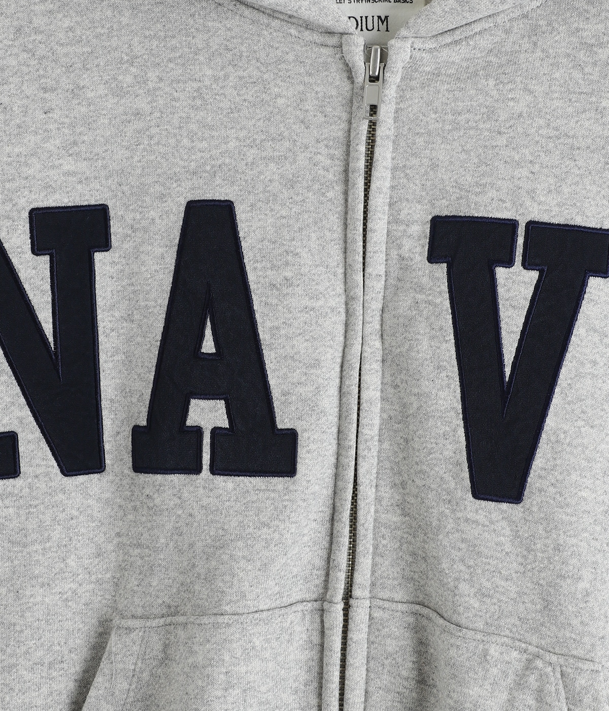 レディース】Navy Zip Hoodie | INSCRIRE(アンスクリア) / トップス