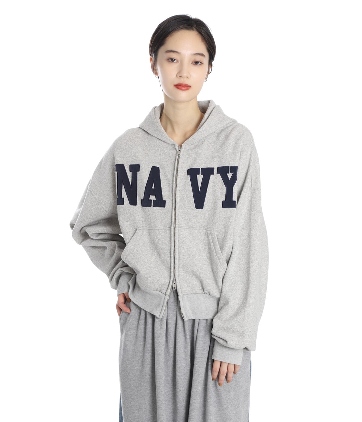 @ INSCRIRE　アンスクリア パーカー グレー トレーナー 長袖 INSCRIRE - @ INSCRIRE アンスクリア パーカー グレー