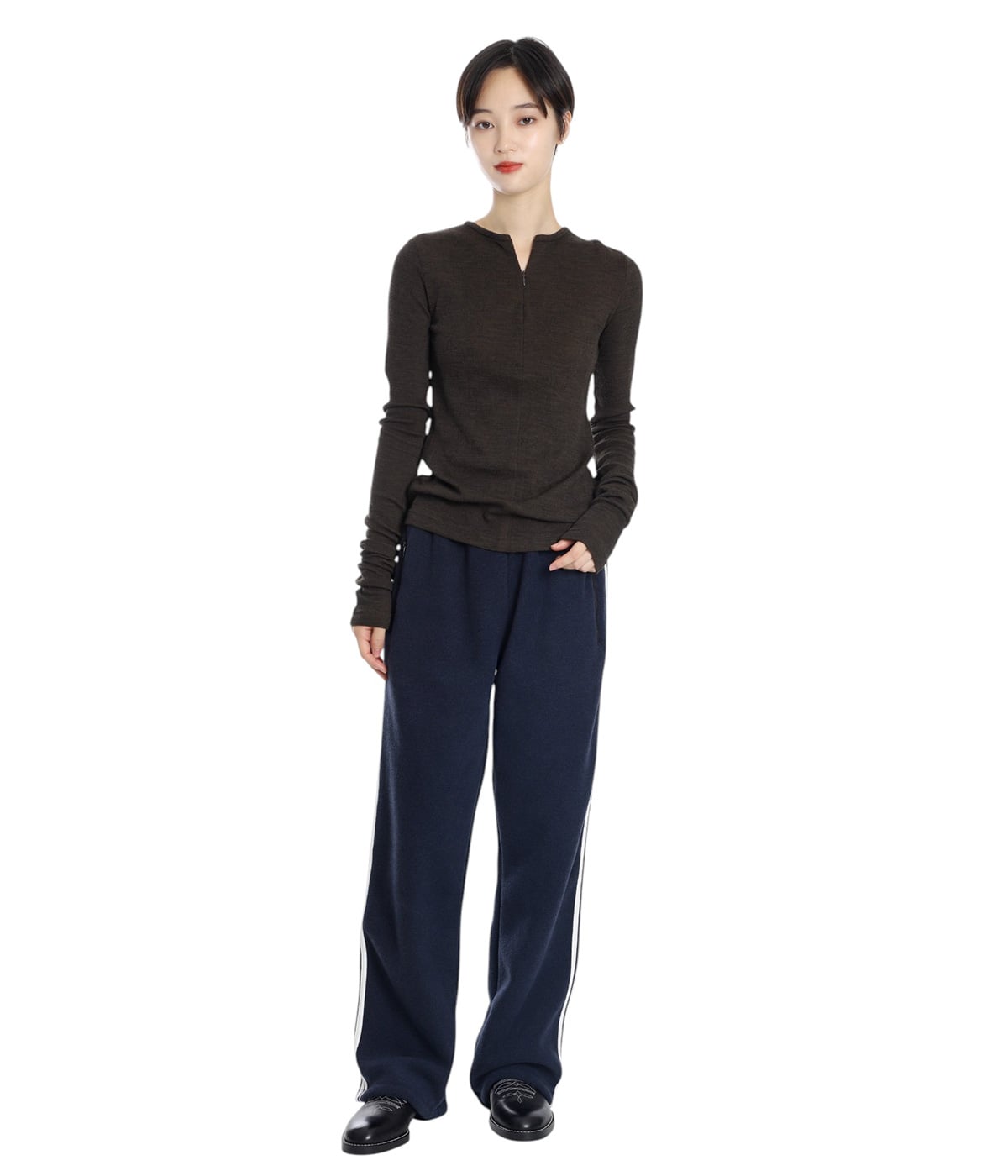 【未使用品】アンスクリア inscrire Lace Long Tee INSCRIRE/アンスクリア】Flower Lace Long Sleeve（Tシャツ