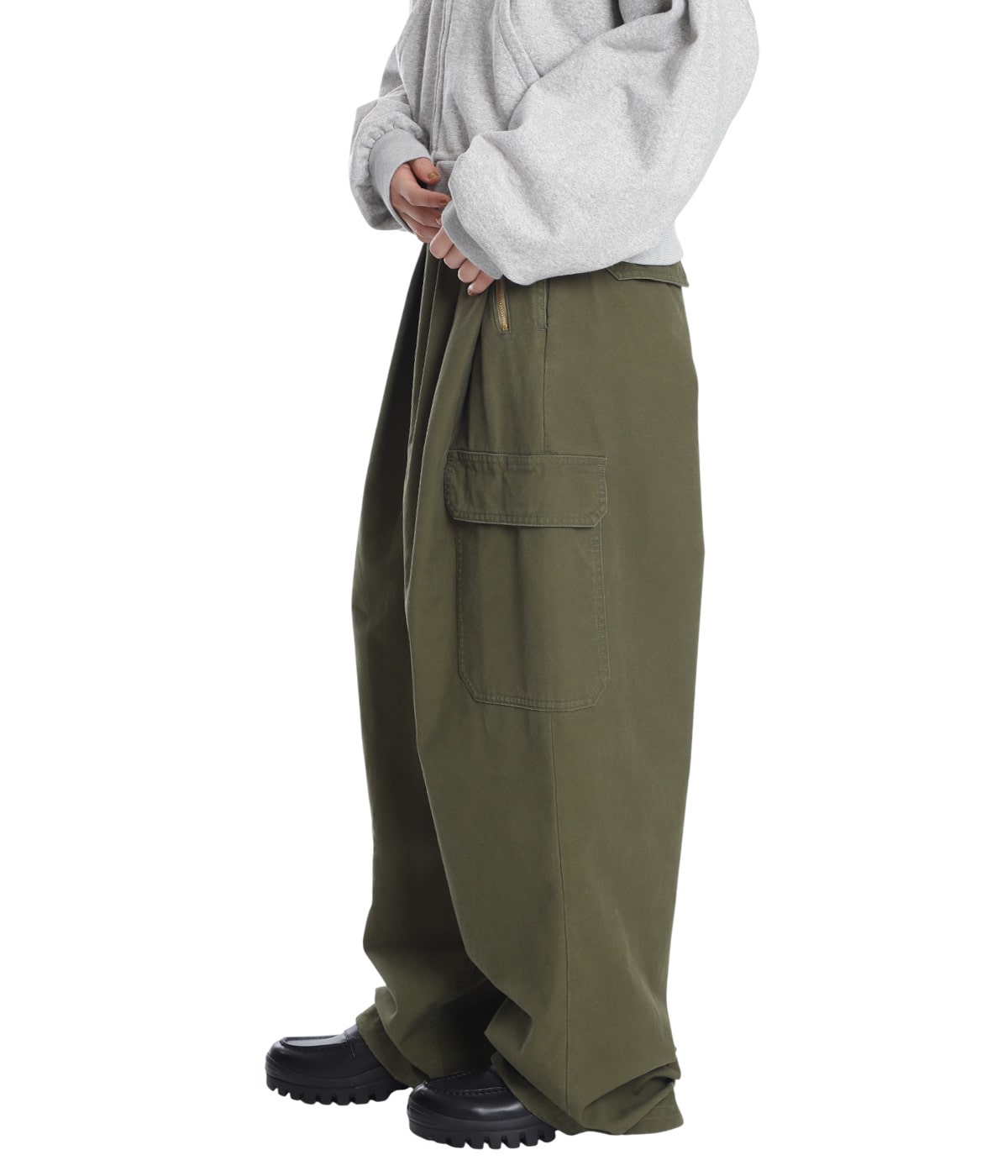 INSCRIRE DUK M65 TURN OVER カーゴパンツ INSCRIRE DUK M65 TURN OVER カーゴパンツ