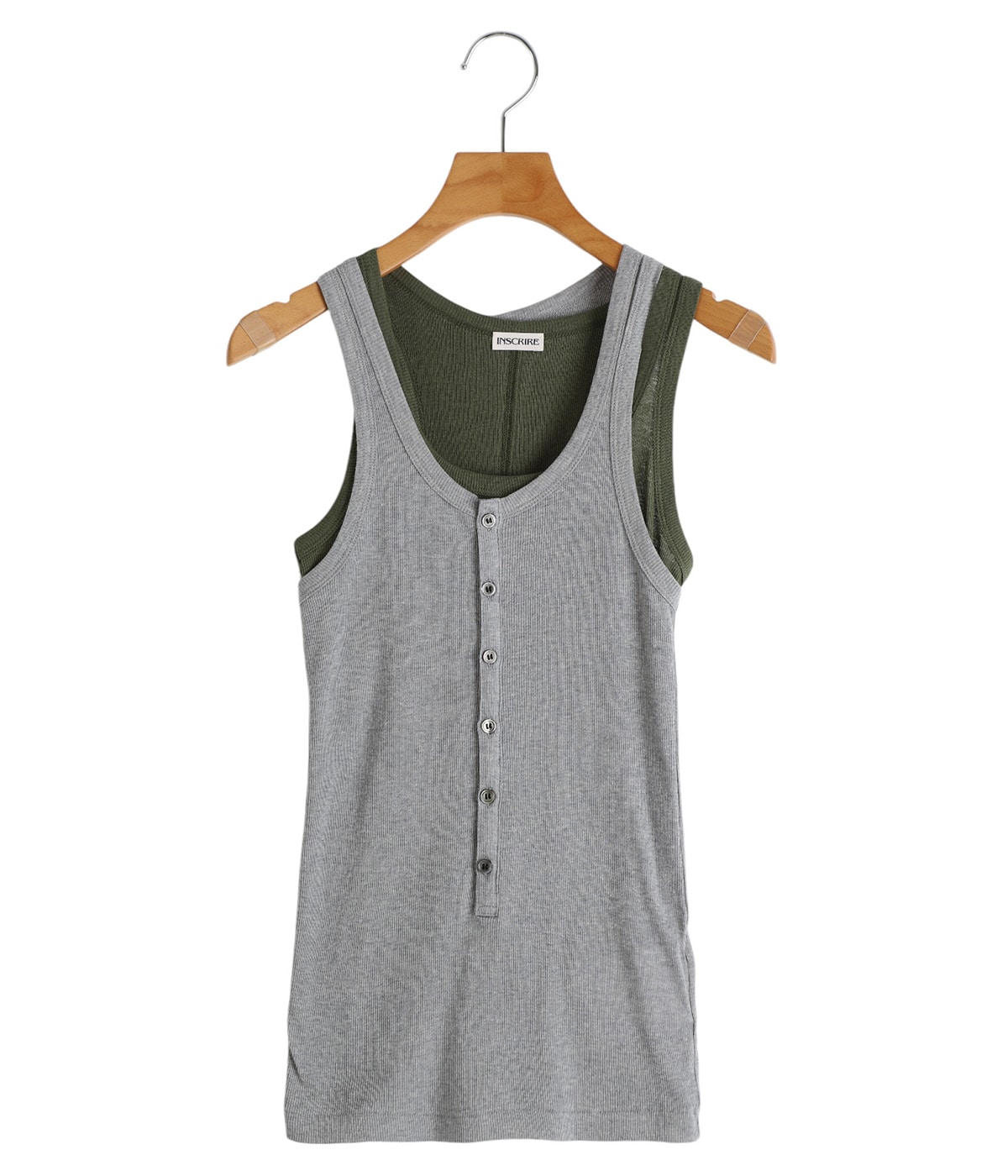 レディース】Natural Mix Rib Layered T/T | INSCRIRE(アンス