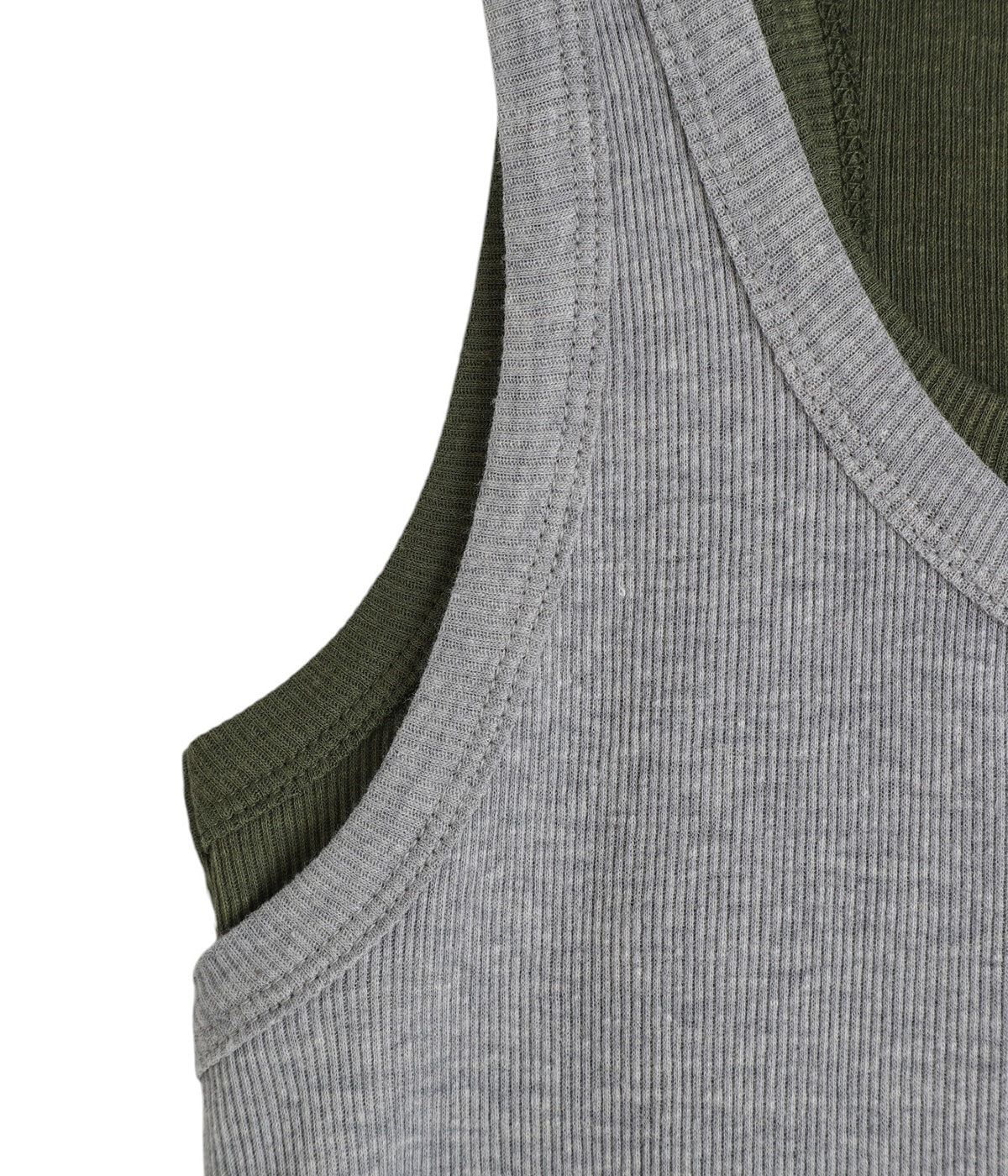 レディース】Natural Mix Rib Layered T/T | INSCRIRE(アンス
