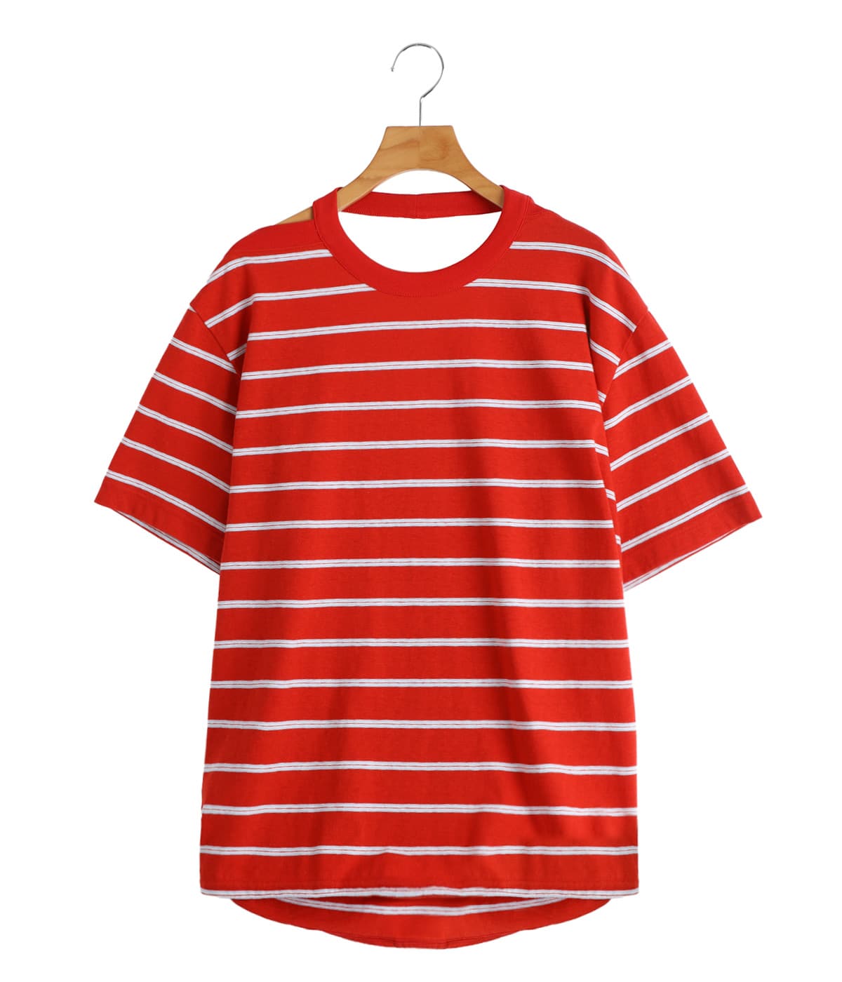 レディース】Multi Border 2 Way Tee | INSCRIRE(アンスクリア 