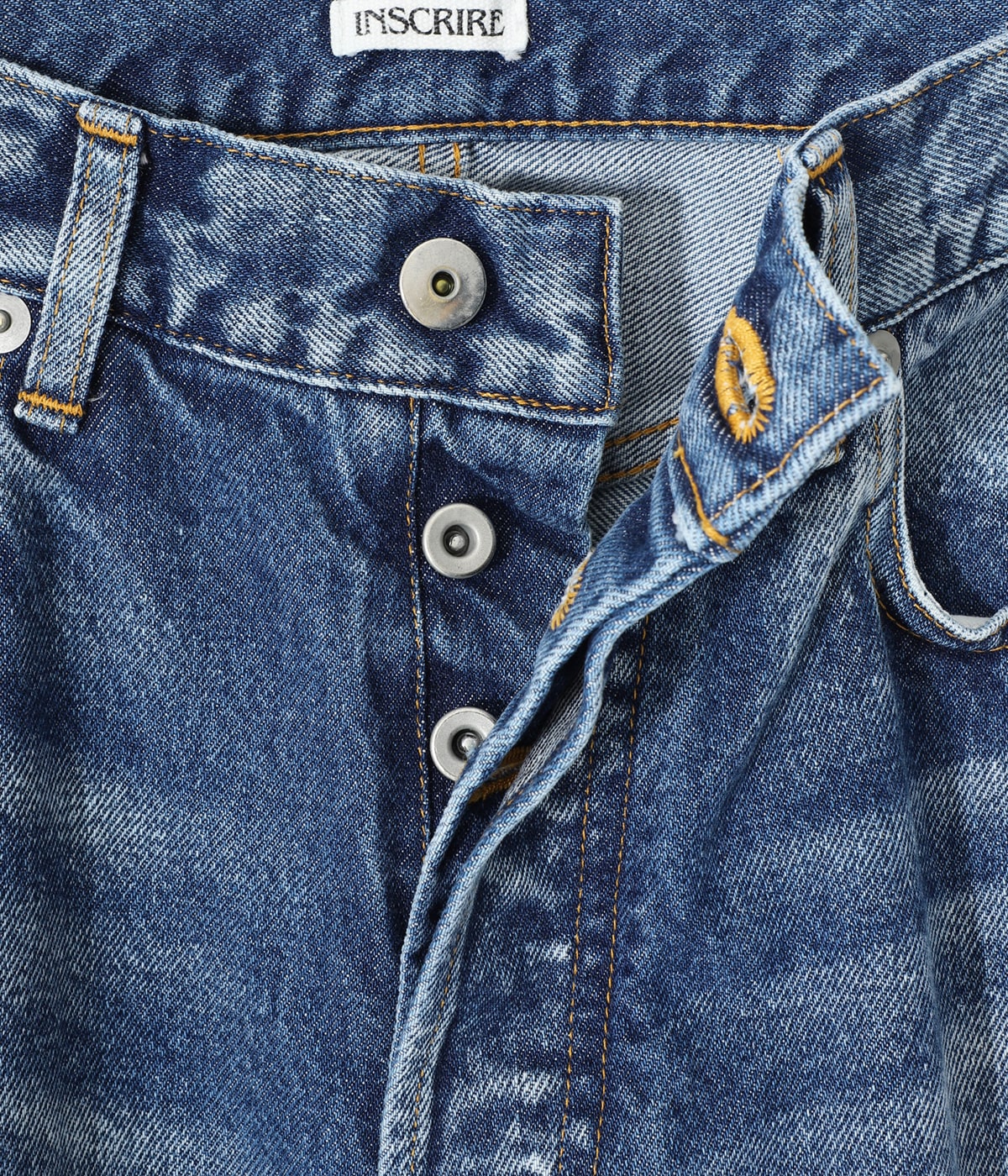Streight Patch Different Denim | INSCRIRE(アンスクリア
