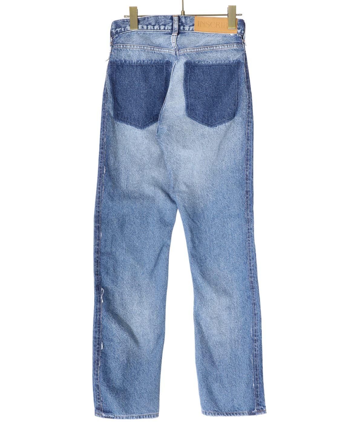 レディース】Streight Patch Different Denim | INSCRIRE(アンス