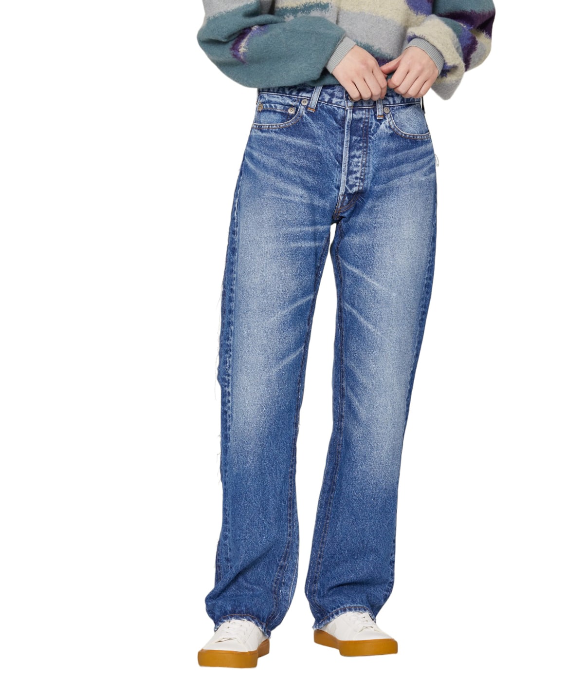 レディース】Streight Patch Different Denim | INSCRIRE(アンス
