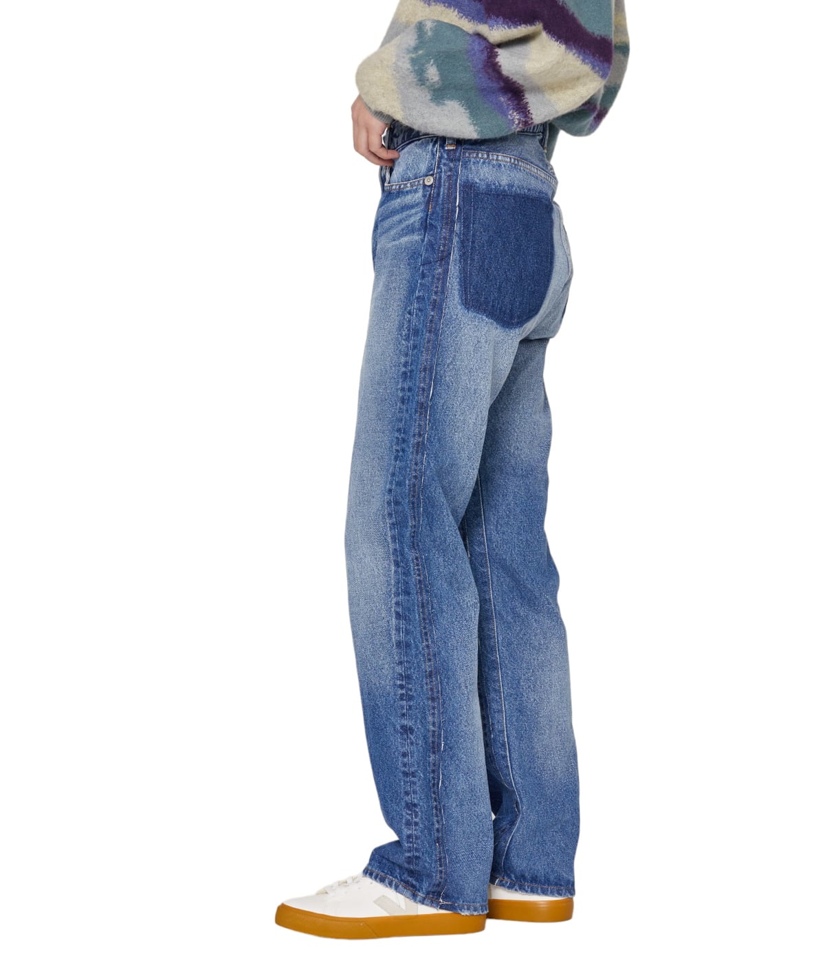レディース】Streight Patch Different Denim | INSCRIRE(アンス