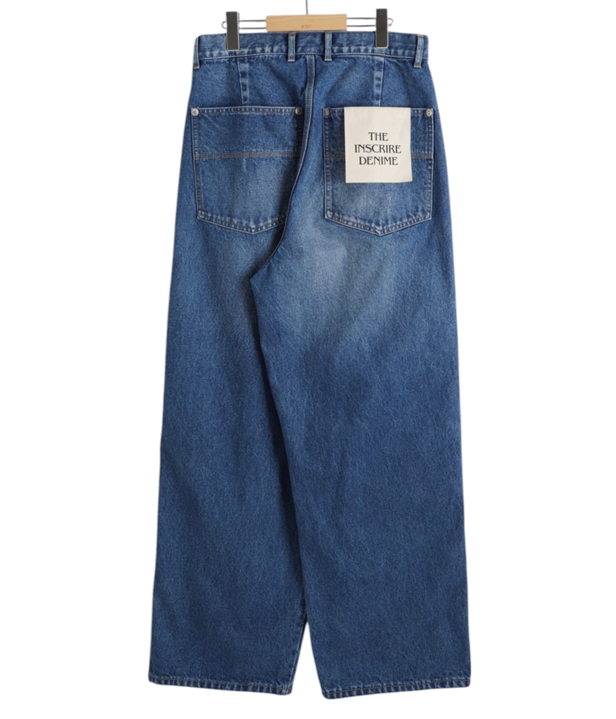 【INSCRIRE /アンスクリア】Denim Tuck Wide Pants INSCRIRE(アンスクリア)】 Denim Tuck Wide Pants｜PARIGOT