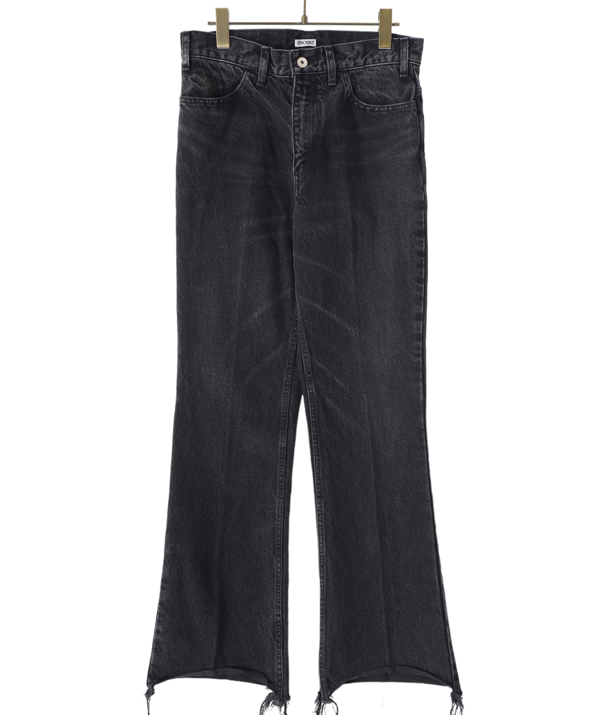 inscrire フレア　デニム　定番　美品 INSCRIRE / アンスクリア】 002 FLARE DENIM - BLUE USED / PARK