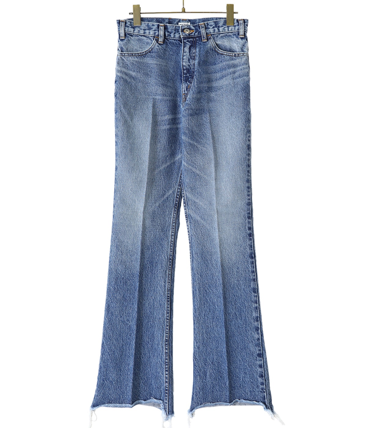 INSCRE カットオフデニムパンツ ブルー レディース】002 Flare Denim | INSCRIRE(アンスクリア