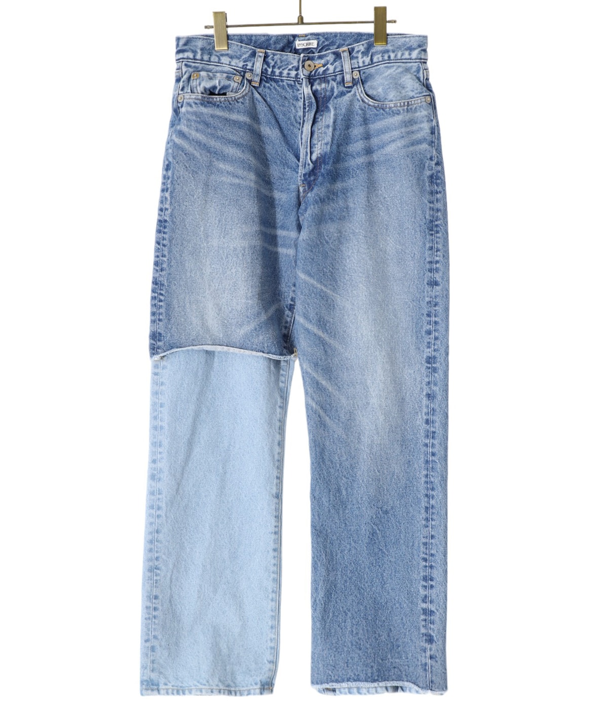 Straight Layered Denim | INSCRIRE(アンスクリア) / パンツ