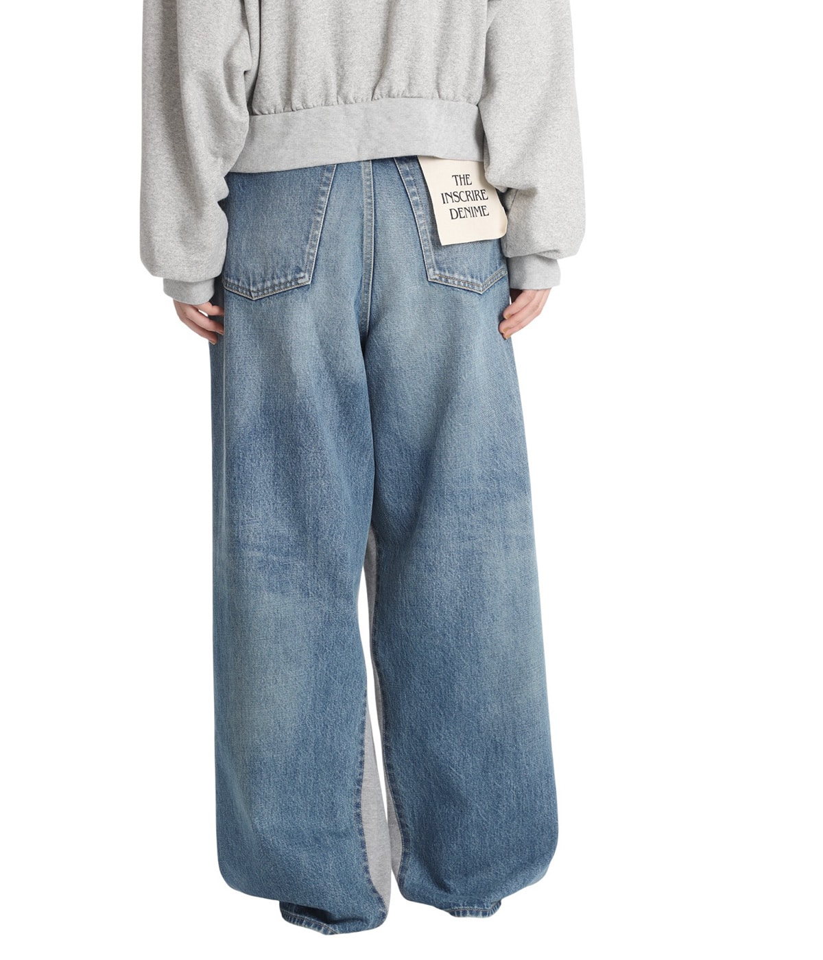 Hybride Sweat Denim Pants | INSCRIRE(アンスクリア) / パンツ デニム