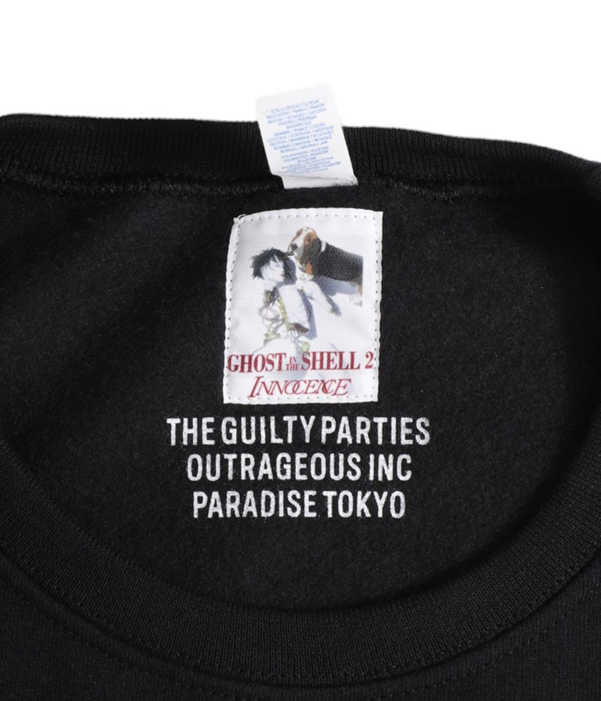 存在感が弾ける【WACKO MARIA×INNOCENCE】SWEAT SHIRT WACKO MARIA/GHOST IN THE SHELL 2 INNOCENCE / 攻殻機動隊