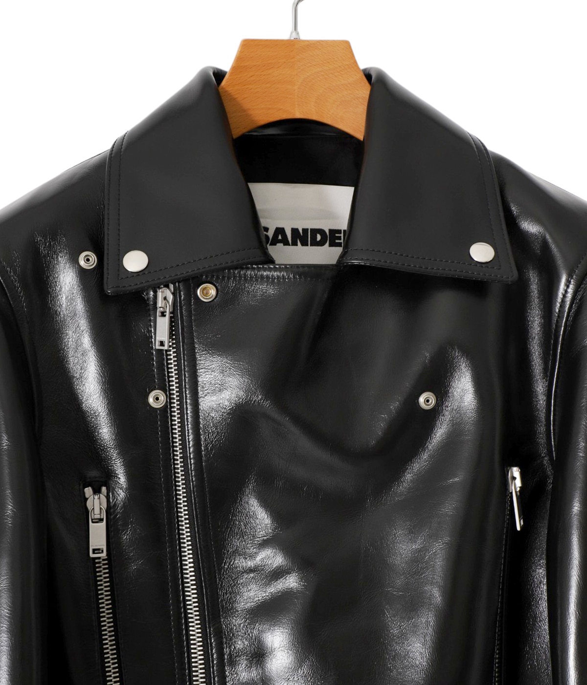 JILSANDER ジルサンダー　エイジングムートンレザーベストサイズ36 本革 レディース】BIKER 1 LH | JIL SANDER(ジルサンダー) / アウター