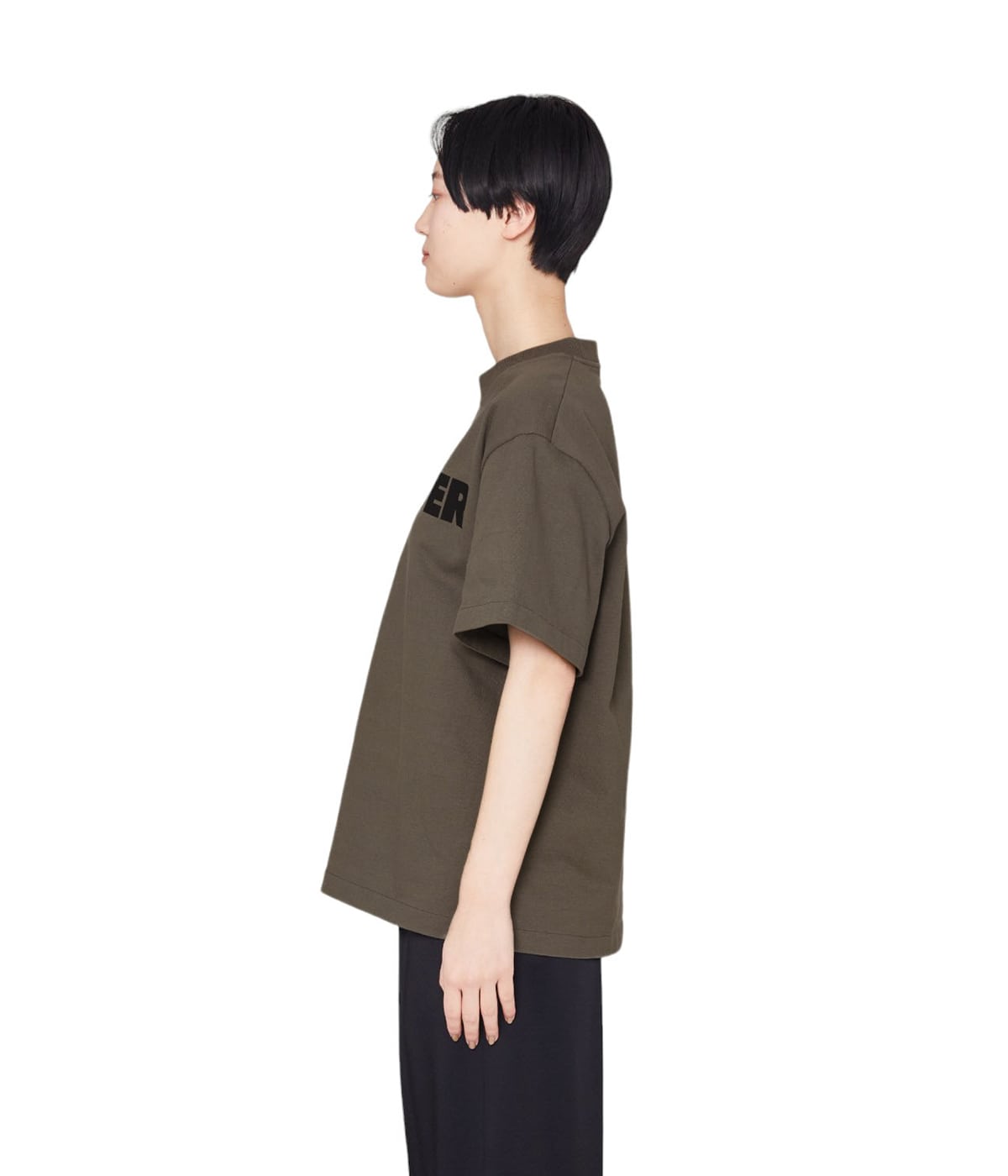 JIL SANDER レディース ロゴ Tシャツ SS ダークサンド レディース】T-SHIRT SS | JIL SANDER(ジルサンダー) / トップス